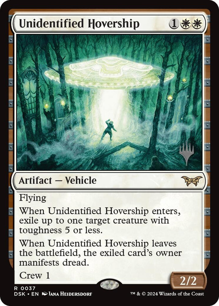 Image for Unidentified Hovership (37) [Promo Pack: Duskmourn: House of Horror]