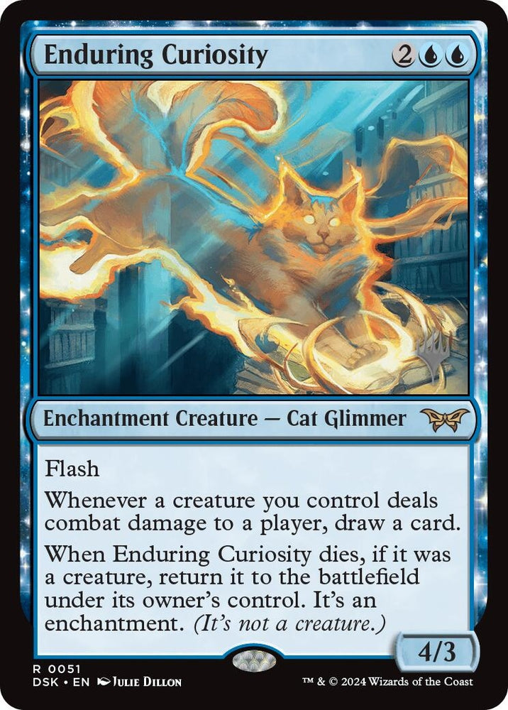 Image for Enduring Curiosity (51) [Promo Pack: Duskmourn: House of Horror]
