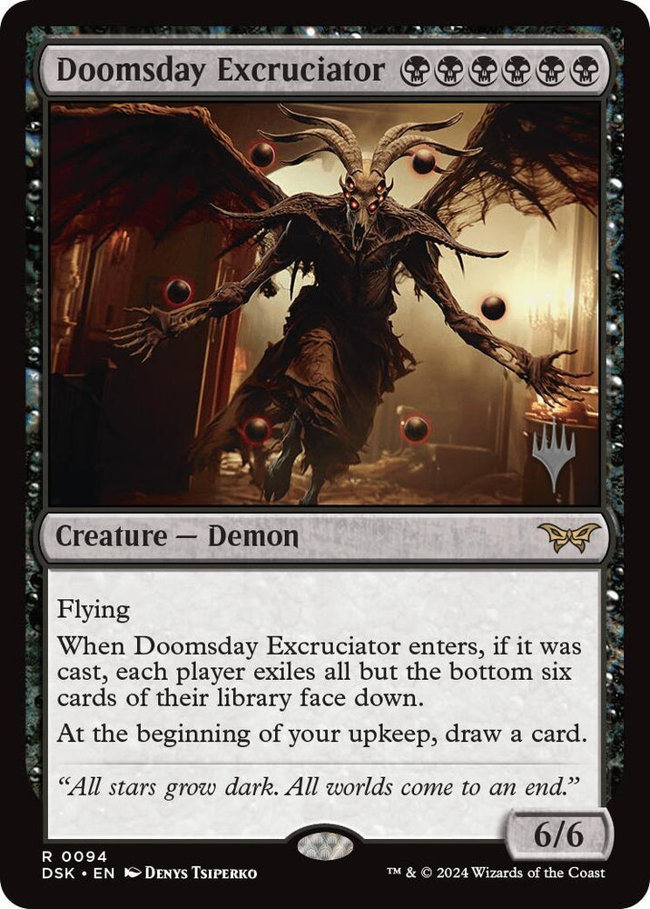 Image for Doomsday Excruciator (94) [Promo Pack: Duskmourn: House of Horror]