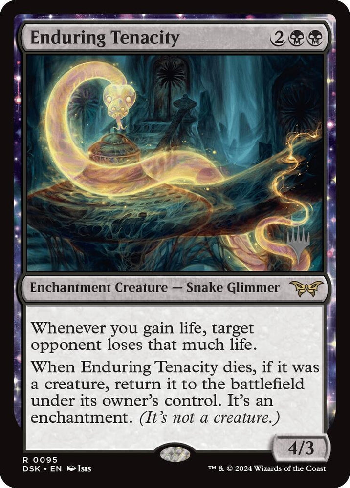 Image for Enduring Tenacity (95) [Promo Pack: Duskmourn: House of Horror]