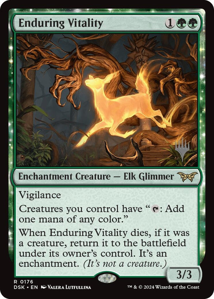 Image for Enduring Vitality (176) [Promo Pack: Duskmourn: House of Horror]