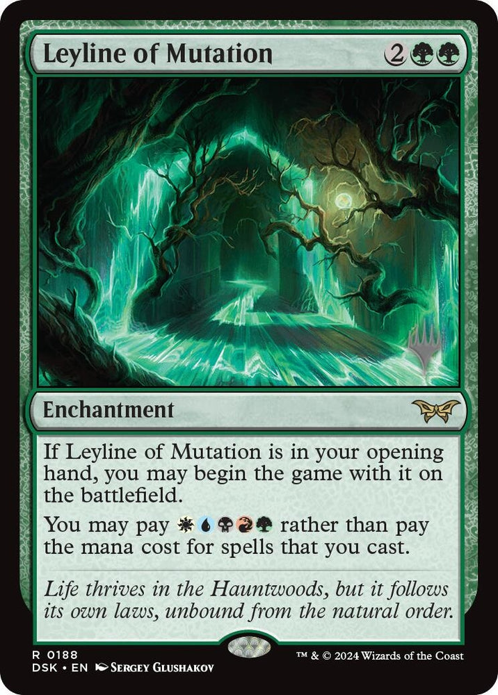 Image for Leyline of Mutation (188) [Promo Pack: Duskmourn: House of Horror]