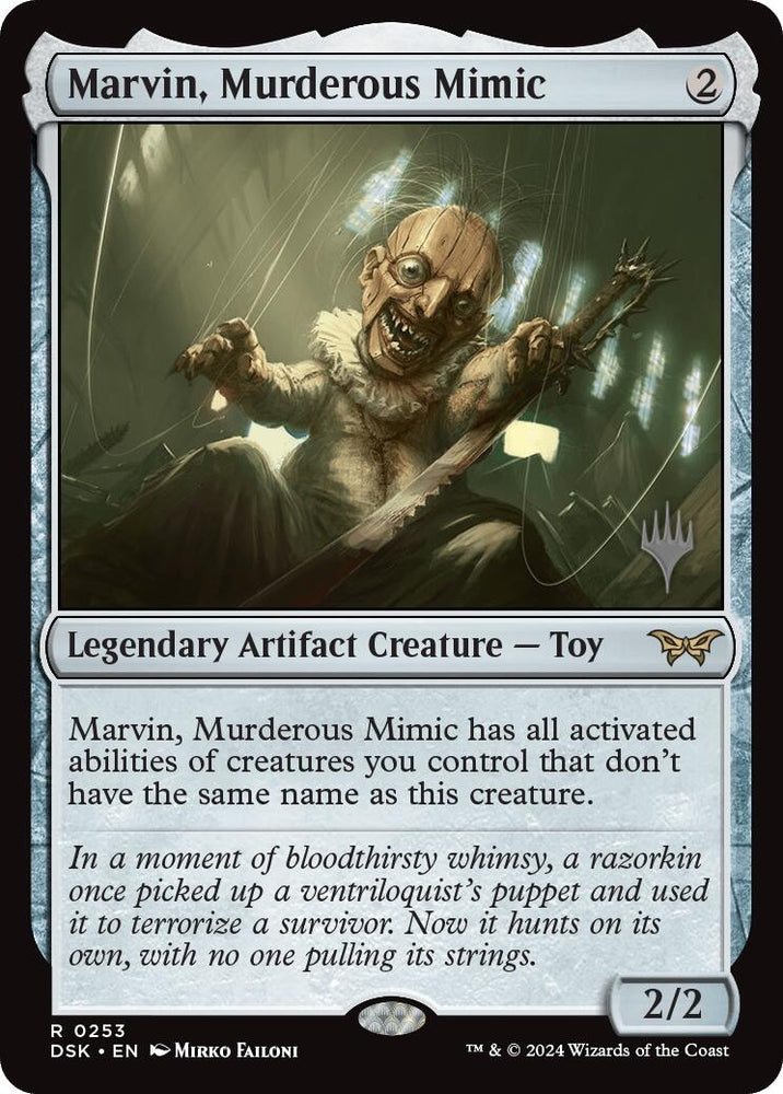 Image for Marvin, Murderous Mimic (253) [Promo Pack: Duskmourn: House of Horror]