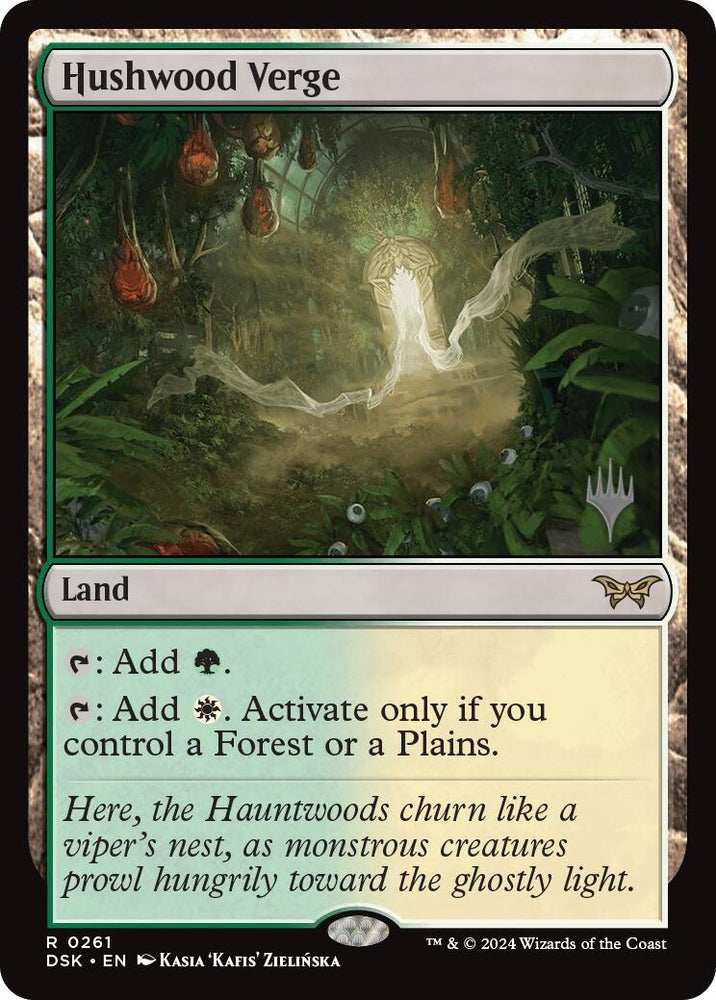 Image for Hushwood Verge (261) [Promo Pack: Duskmourn: House of Horror]