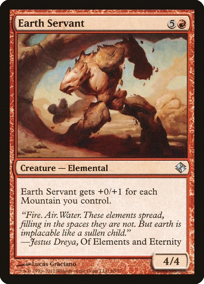 Image for Earth Servant (60) [Duel Decks: Venser vs. Koth]