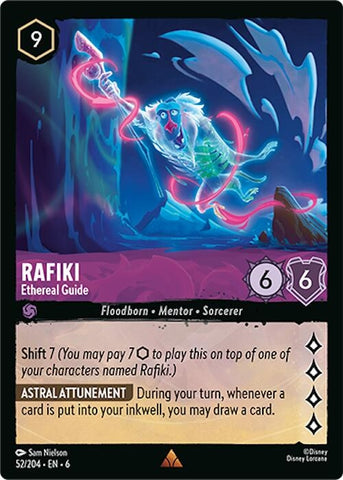 Image for Rafiki - Ethereal Guide (52/204) - Disney Lorcana