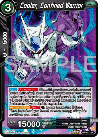 Cooler, Confined Warrior (BT26-129) [Ultimate Advent]