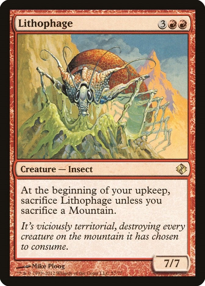 Image for Lithophage (57) [Duel Decks: Venser vs. Koth]