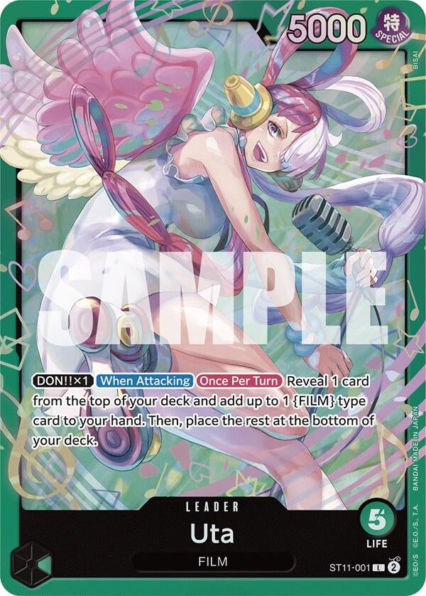 Image for Uta (ST11-001) (ST11-001) - One Piece Card Game