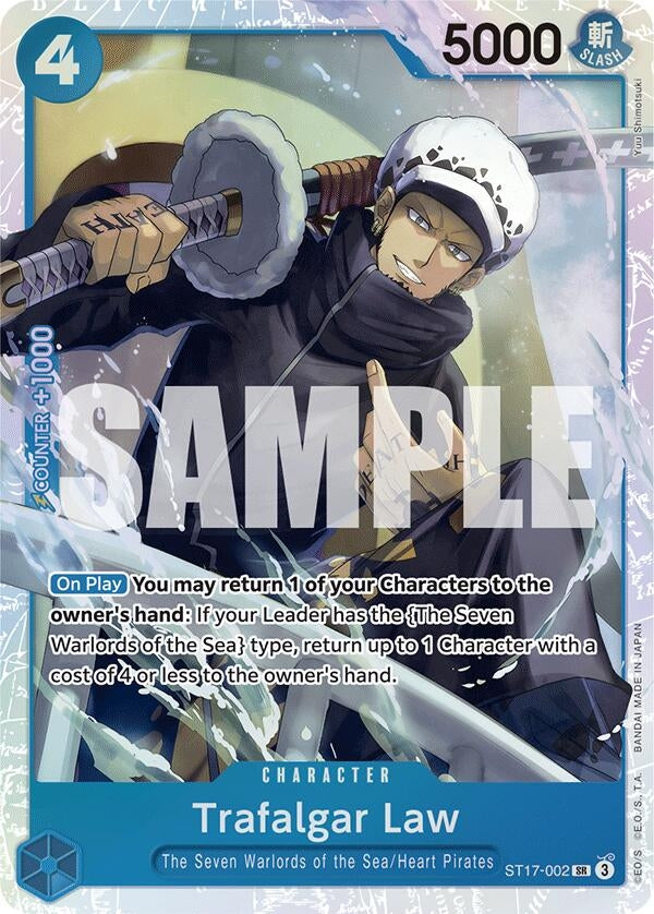 Image for Trafalgar Law (ST17-002) (ST17-002) - One Piece Card Game