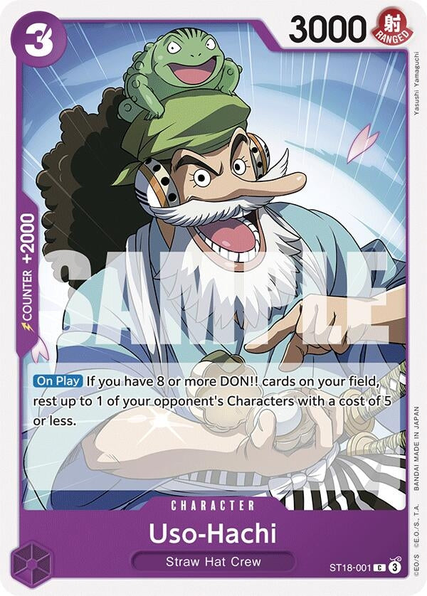 Image for Uso-Hachi (ST18-001) (ST18-001) - One Piece Card Game