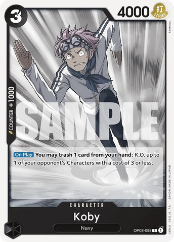 Koby (OP02-098) (ST-19)