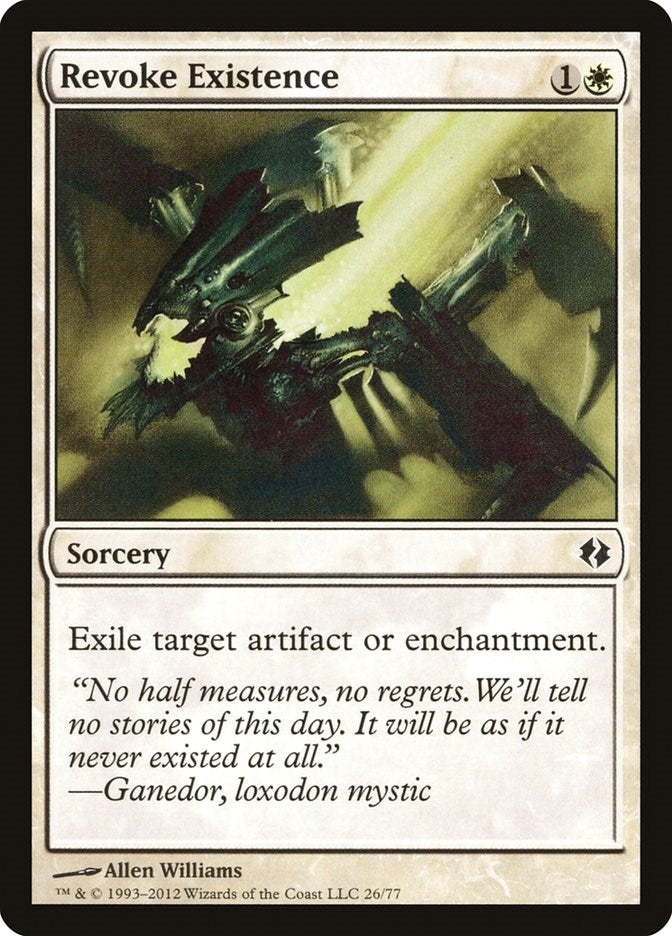 Image for Revoke Existence (26) [Duel Decks: Venser vs. Koth]
