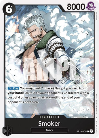 Image for Smoker (ST19-001) (ST19-001) (ST-19) - One Piece Card Game