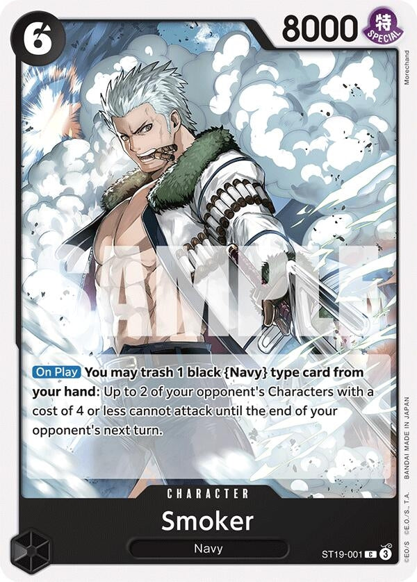Image for Smoker (ST19-001) (ST19-001) - One Piece Card Game