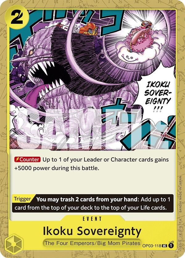 Image for Ikoku Sovereignty (3118) (ST-20) - One Piece Card Game