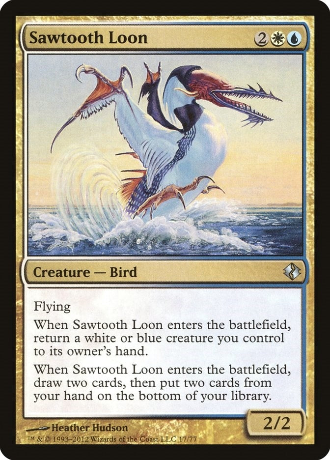 Image for Sawtooth Loon (17) [Duel Decks: Venser vs. Koth]