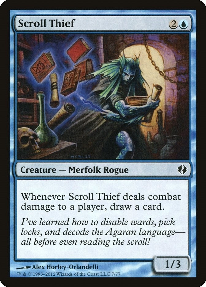 Image for Scroll Thief (7) [Duel Decks: Venser vs. Koth]