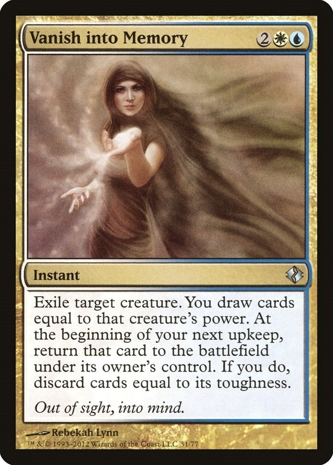 Image for Vanish into Memory (31) [Duel Decks: Venser vs. Koth]