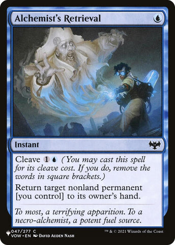 Image for Alchemist's Retrieval (47) [The List Reprints]