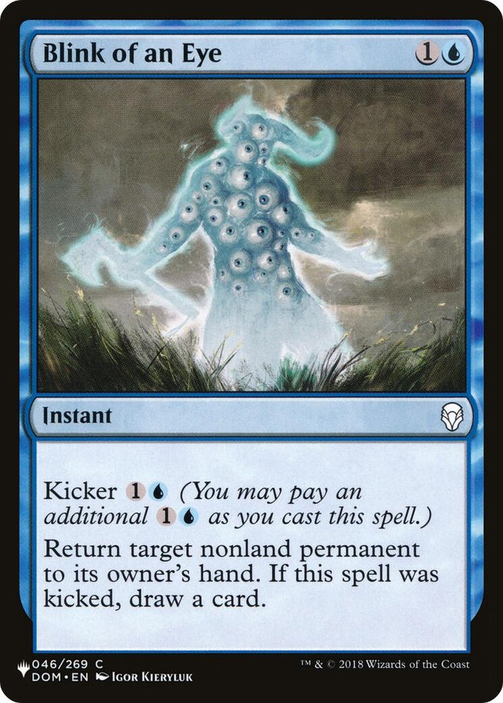 Image for Blink of an Eye (46) [The List Reprints]