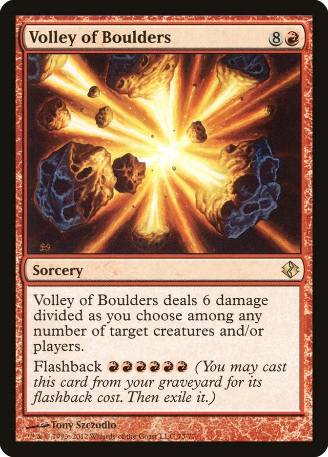 Image for Volley of Boulders (73) [Duel Decks: Venser vs. Koth]