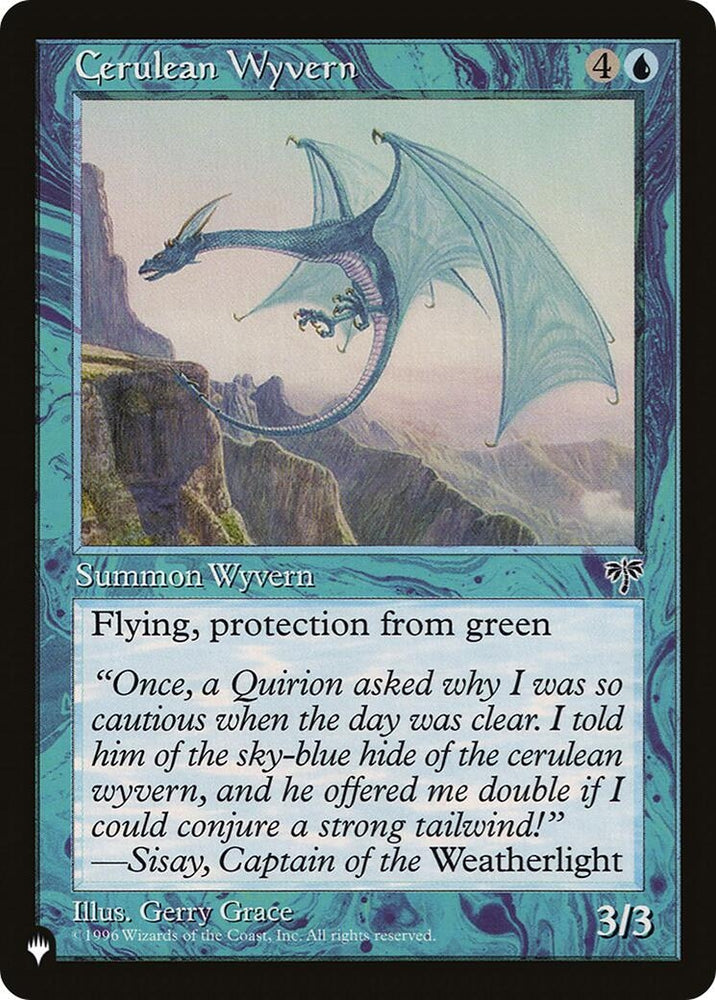 Image for Cerulean Wyvern [The List Reprints]