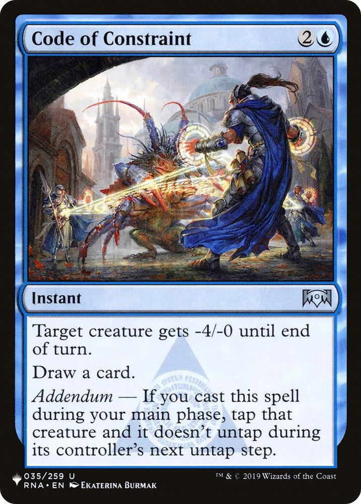 Image for Code of Constraint (35) [The List Reprints]