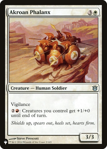 Image for Akroan Phalanx (2) [The List Reprints]