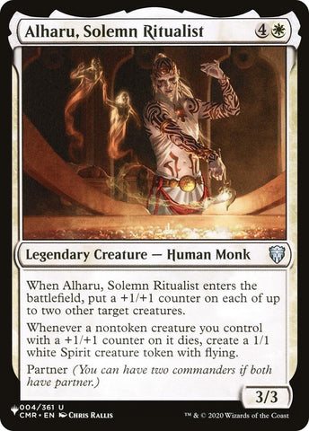 Image for Alharu, Solemn Ritualist (4) [The List Reprints]