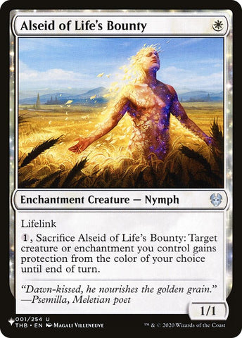 Image for Alseid of Life's Bounty (1) [The List Reprints]