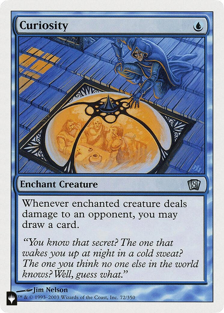 Image for Curiosity (8ED) (72) [The List Reprints]