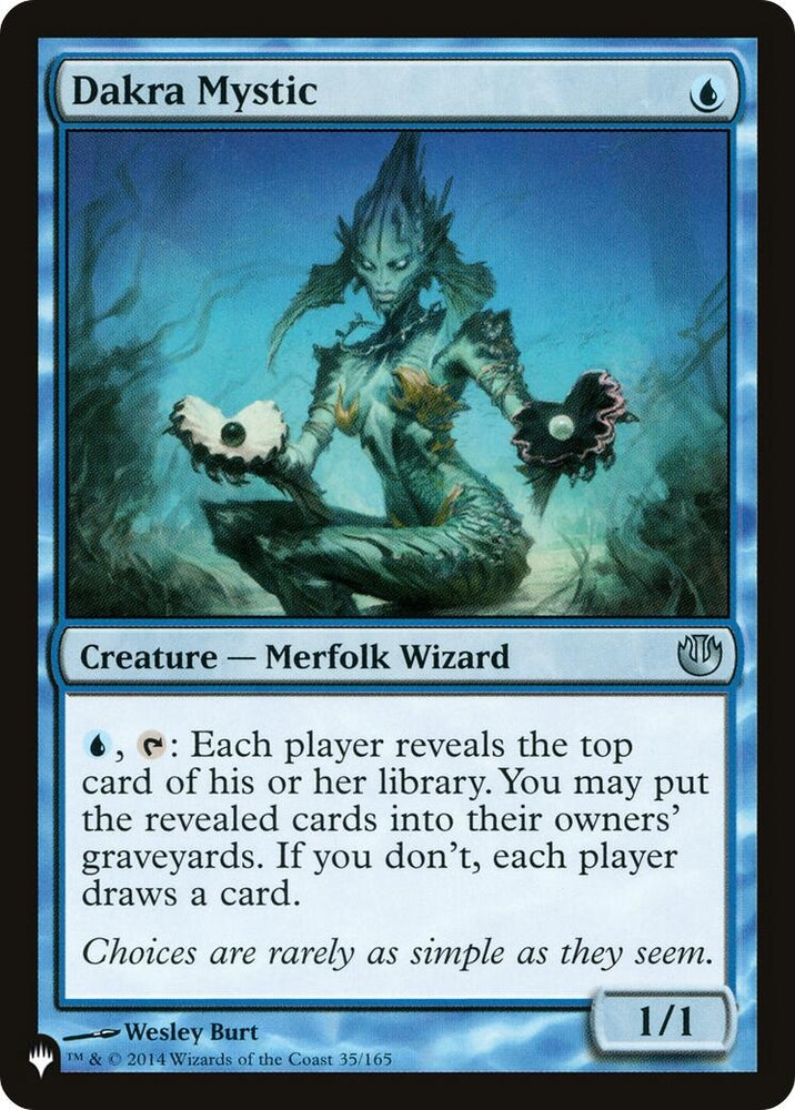 Image for Dakra Mystic (35) [The List Reprints]