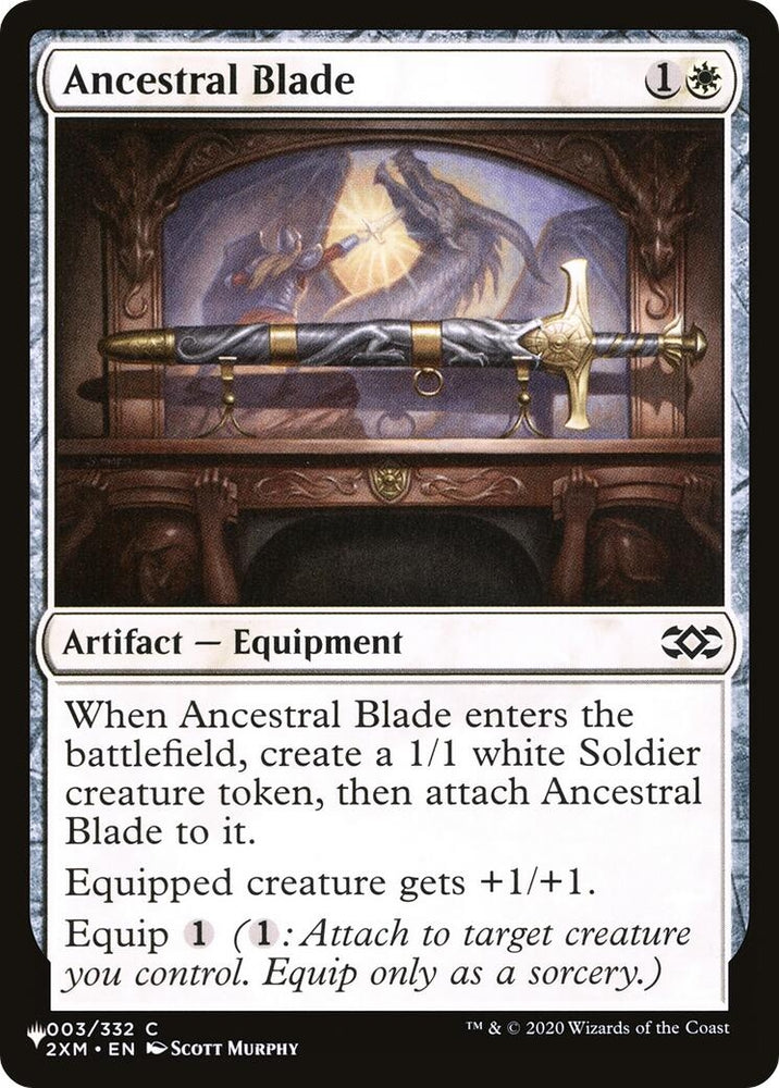 Image for Ancestral Blade (3) [The List Reprints]