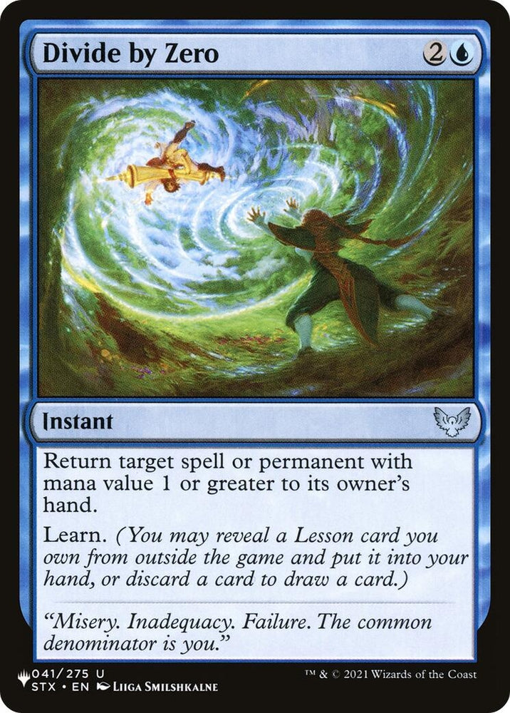 Image for Divide by Zero (41) [The List Reprints]