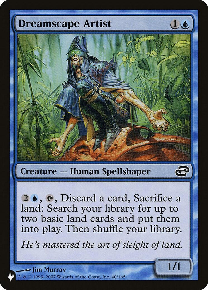 Image for Dreamscape Artist (40) [The List Reprints]