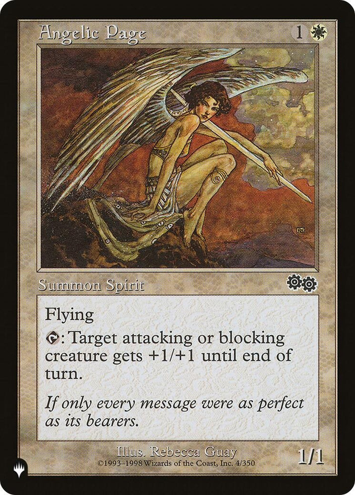 Image for Angelic Page (4) [The List Reprints]