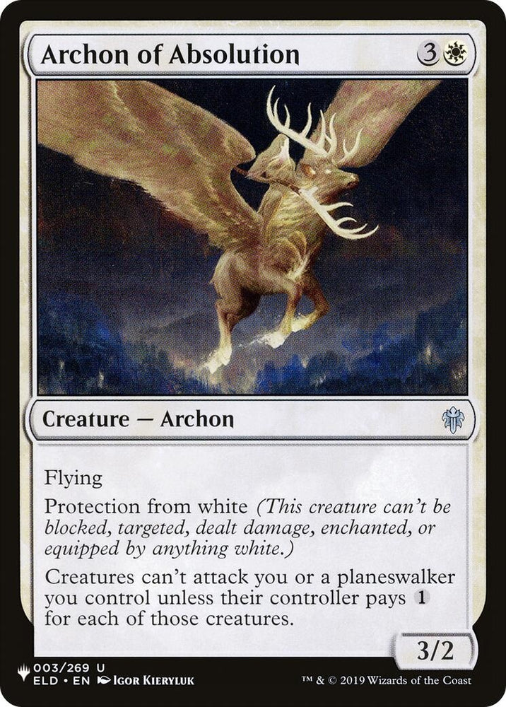 Image for Archon of Absolution (3) [The List Reprints]