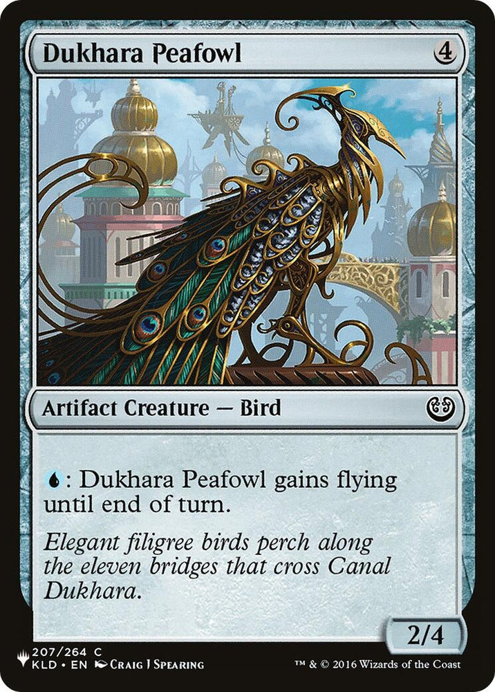 Image for Dukhara Peafowl (207) [The List Reprints]