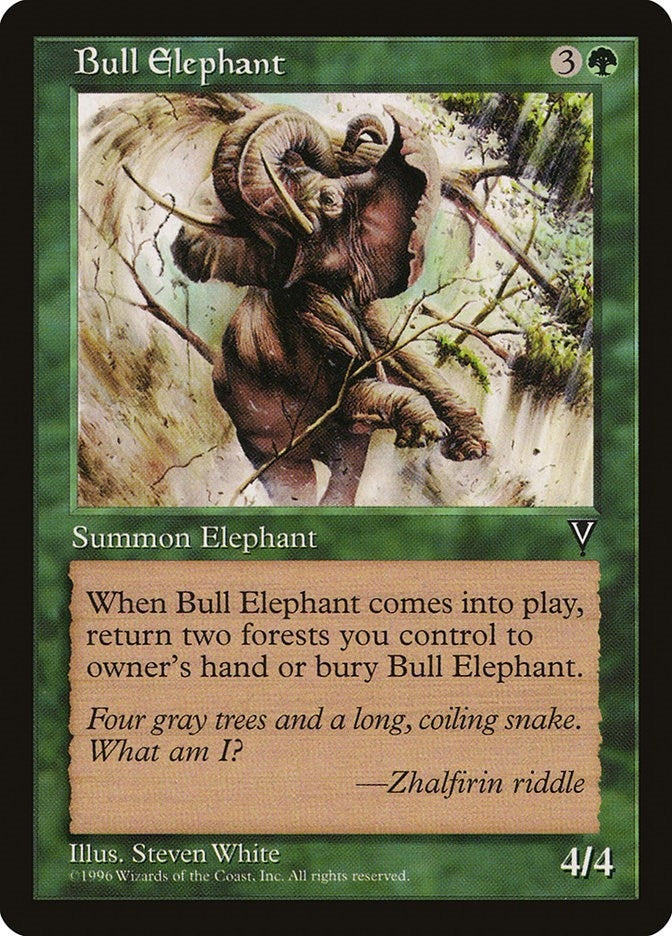 Image for Bull Elephant [Visions]