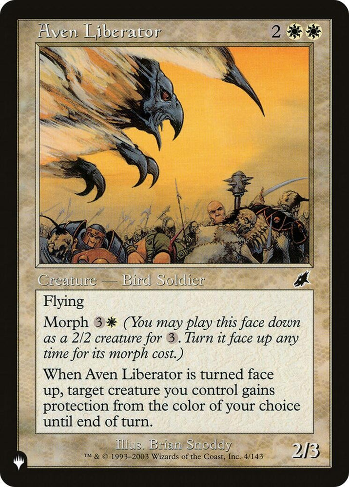 Image for Aven Liberator (4) [The List Reprints]