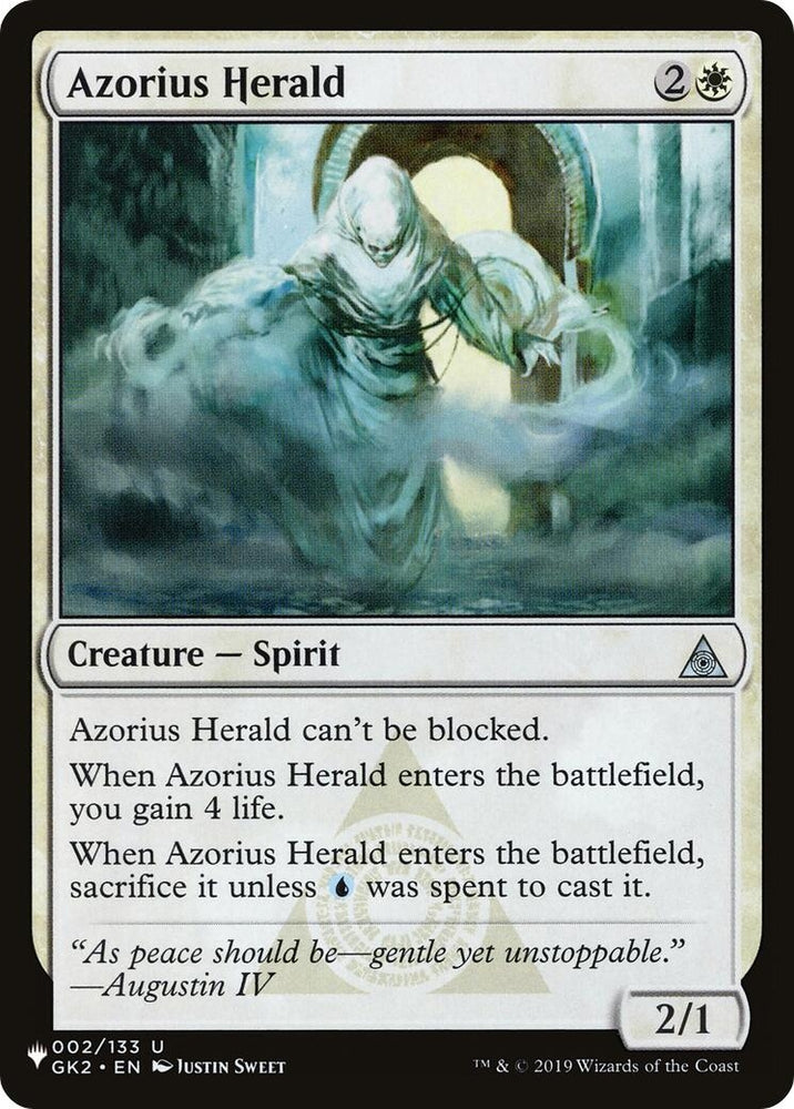 Image for Azorius Herald (2) [The List Reprints]