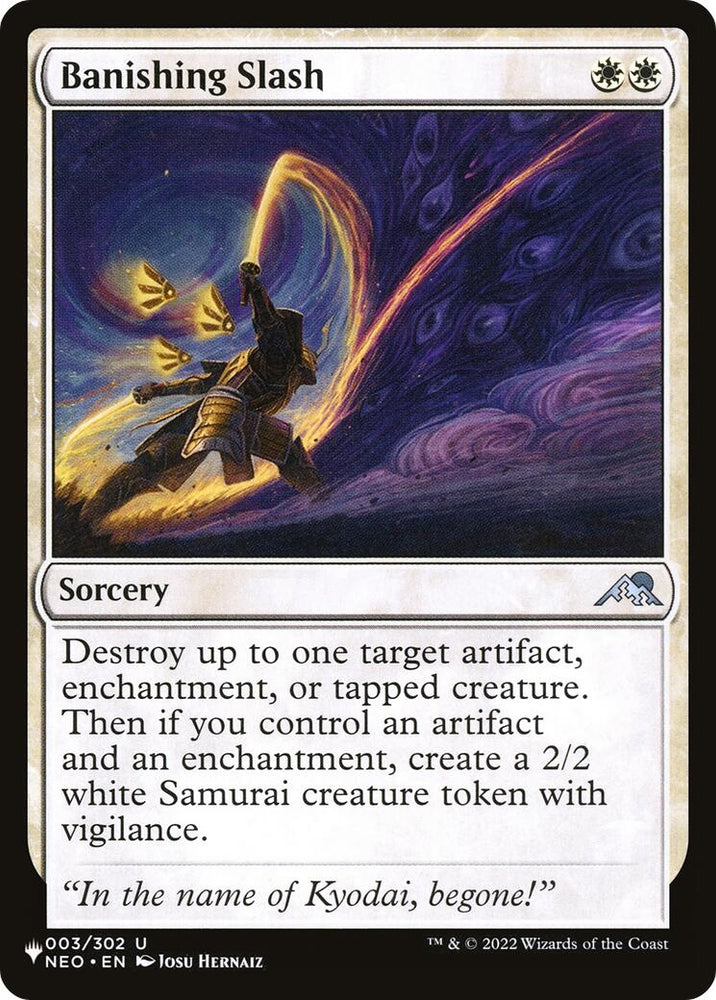 Image for Banishing Slash (3) [The List Reprints]