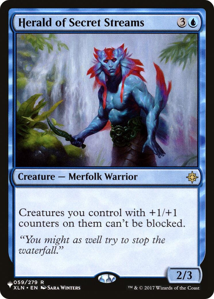Image for Herald of Secret Streams (59) [The List Reprints]