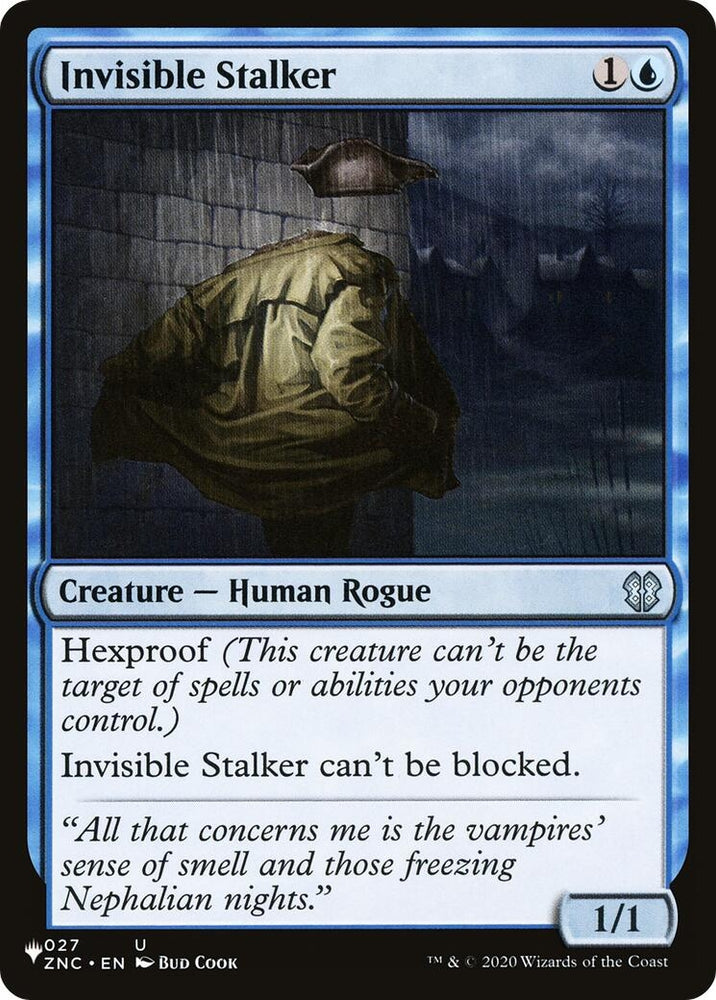 Image for Invisible Stalker (ZNC) (27) [The List Reprints]