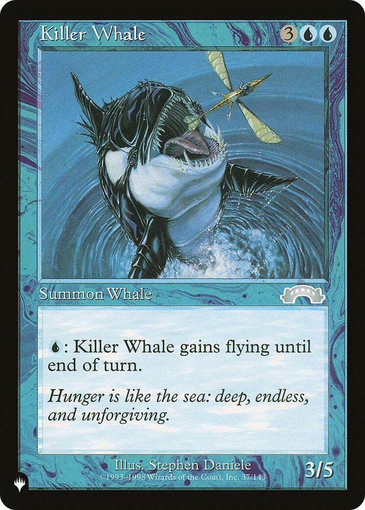 Image for Killer Whale (37) [The List Reprints]