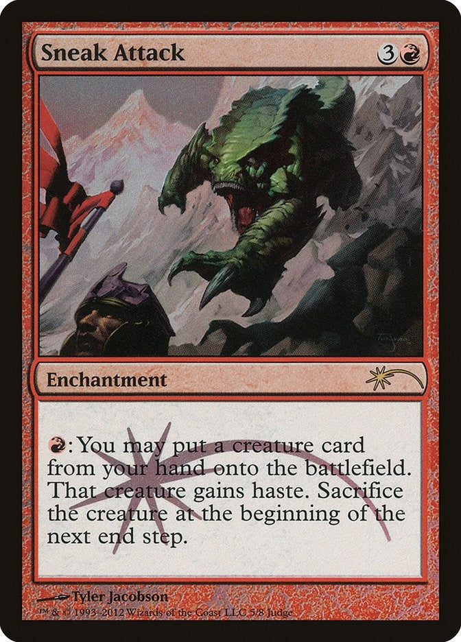 Image for Sneak Attack (5) - Magic: The Gathering