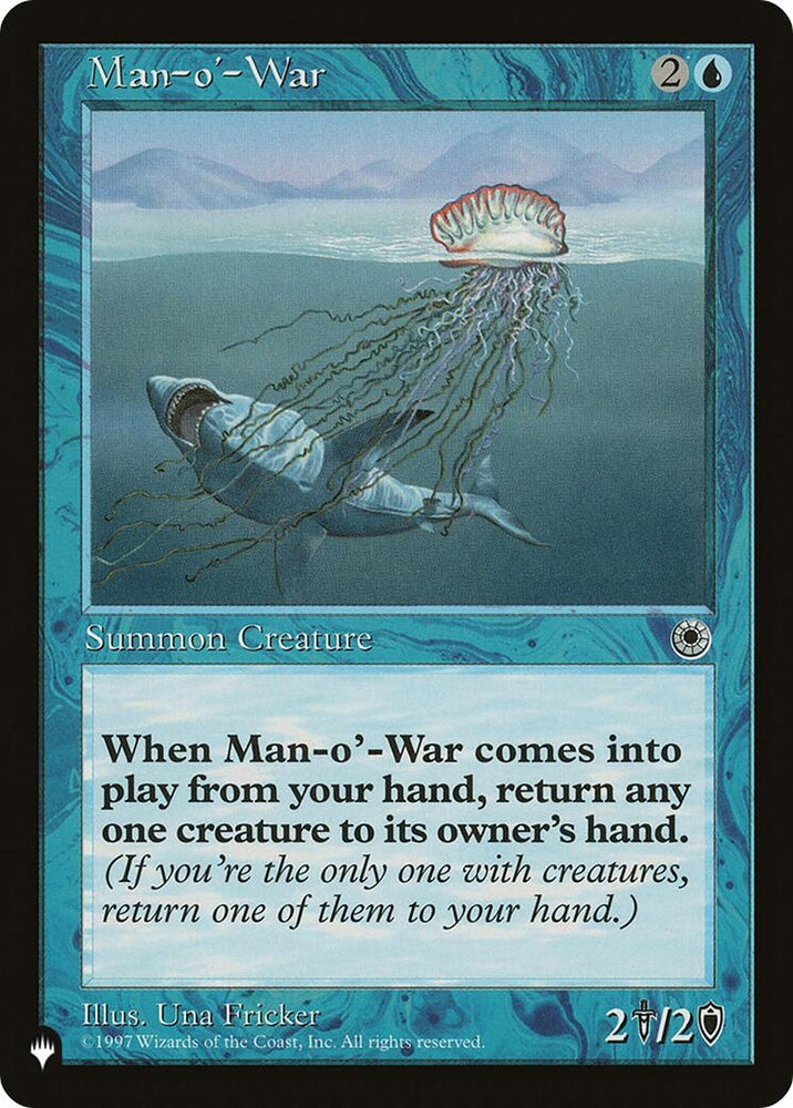 Image for Man-o'-War (POR) [The List Reprints]