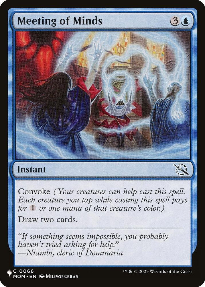 Image for Meeting of Minds (66) [The List Reprints]