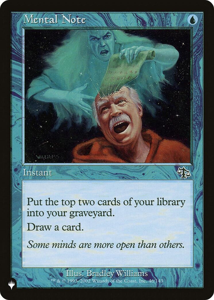 Image for Mental Note (46) [The List Reprints]